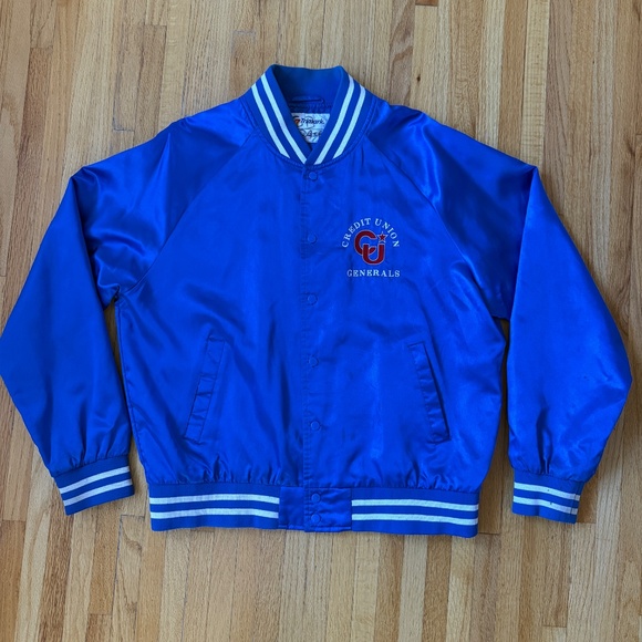 Must have Vintage 80s satin team bomber - Picture 6 of 12